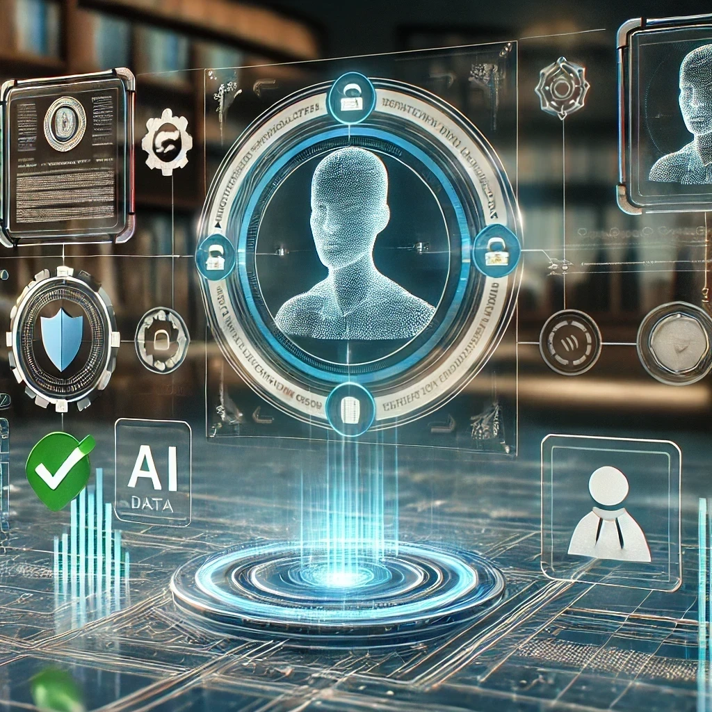 DALL·E 2024-11-05 17.34.46 - A futuristic digital scene showcasing educational technology solutions for verifying academic credentials, completely free of any text or letter eleme